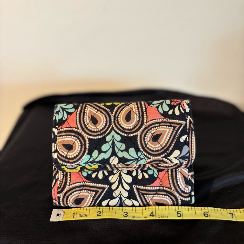 Vera Bradley Euro Wallet “Sierra" pattern.